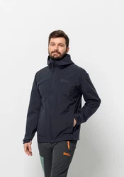 Jack Wolfskin Funktionsjacke ROBURY 2L JKT Dunkelblau/Blau