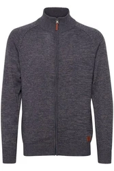 Blend Herren Strickjacke Cardigan Daniri Dunkelgrau/Hellgrau/Grau/Dunkelblau
