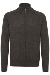 Blend Herren Strickjacke Cardigan Daniri Dunkelgrau/Grau/Hellgrau/Braun