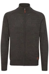 Blend Herren Strickjacke Cardigan Daniri Dunkelgrau/Grau/Hellgrau/Braun