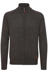 Blend Herren Strickjacke Cardigan Daniri Dunkelgrau/Grau/Hellgrau/Braun