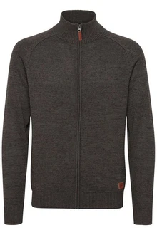 Blend Herren Strickjacke Cardigan Daniri Dunkelgrau/Grau/Hellgrau/Braun
