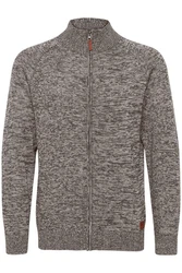 Blend Herren Strickjacke Cardigan Daniri Hellgrau/Grau/Dunkelgrau