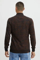 Blend Herren Strickjacke Cardigan Daniri Braun/Orange/Rot