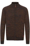 Blend Herren Strickjacke Cardigan Daniri Braun/Orange/Rot