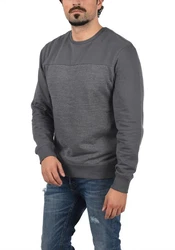 Blend Sweatshirt BLEND BHTok Dunkelblau/Dunkelgrau/Grau