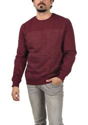 Blend Sweatshirt BLEND BHTok Bordeaux/Dunkelrot/Rot