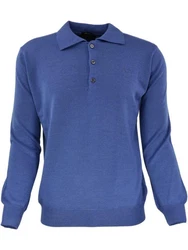 CARLO COLUCCI Strickpullover Candela Dunkelrot/Bordeaux/Rosa/Lila