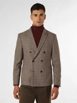 Finshley & Harding London Anzugsakko Brixdon Bordeaux/Braun/Grau/Beige/Dunkelrot