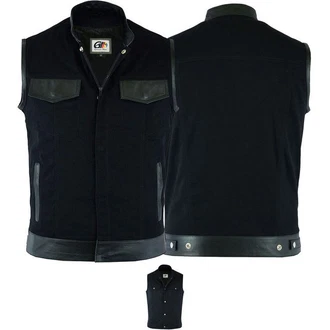 German Wear Motorradweste GW691 Denim