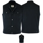 German Wear Motorradweste GW691 Denim schwarz