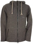 Mufflon Wolljacke Mu-Bob Dunkelgrau/Grau/Braun/Hellgrau