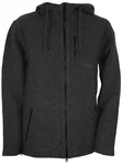 Mufflon Wolljacke Mu-Bob Dunkelgrau/Grau