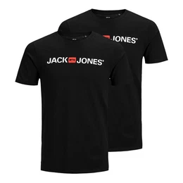T-Shirt 2er Pack Logo Tee Crew Neck mit Markenschriftzug