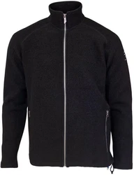Ivanhoe of Sweden Wolljacke Danny Full Zip Dunkelgrau/Schwarz/Hellgrau/Grau