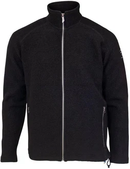 Ivanhoe of Sweden Wolljacke Danny Full Zip Dunkelgrau/Schwarz/Hellgrau/Grau Ivanhoe of Sweden Wolljacke Danny Full Zip Dunkelgrau/Schwarz/Hellgrau/Grau