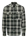 ONLY & SONS Langarmhemd Shacket Hemd ONSMILO 6284 Schwarz (6284)