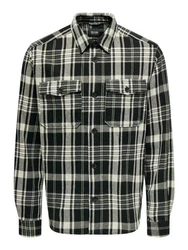 ONLY & SONS Langarmhemd Shacket Hemd ONSMILO 6284 Schwarz (6284)