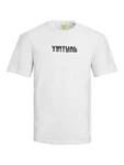 Jack & Jones T-Shirt JCODIGIT Grafik Design Weiß