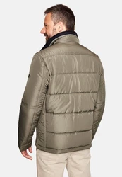 Cabano Steppjacke Stepp-Blouson Dunkelgrün/Khaki/Beige