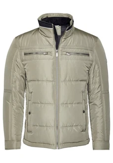 Cabano Steppjacke Stepp-Blouson Dunkelgrün/Khaki/Beige