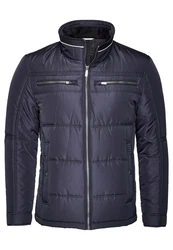 Cabano Steppjacke Stepp-Blouson Dunkelblau/Rot/Schwarz/Dunkelrot