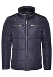 Cabano Steppjacke Stepp-Blouson Dunkelblau/Rot/Schwarz/Dunkelrot