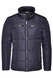 Cabano Steppjacke Stepp-Blouson Dunkelblau/Rot/Schwarz/Dunkelrot