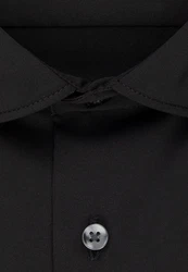 Seidensticker Businesshemd Slim Kentkragen Uni Grau/Schwarz/Dunkelgrau/Braun/Dunkelgrün/Dunkelbraun