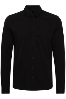 Casual Friday Langarmhemd CFArthur Schwarz