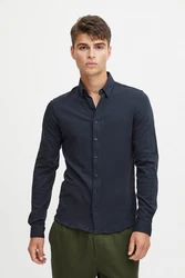 Casual Friday Langarmhemd CFArthur Dunkelblau