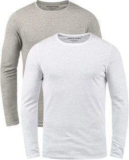 Jack & Jones Langarmshirt (Set) Unifarben Unifarben Jack & Jones Langarmshirt (Set) Unifarben Unifarben