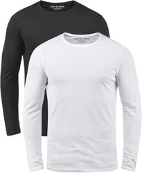 Jack & Jones Langarmshirt (Set) Unifarben Unifarben