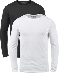 Jack & Jones Langarmshirt (Set) Unifarben Unifarben