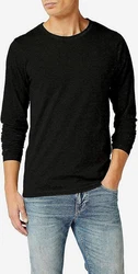 Jack & Jones Langarmshirt (Set) Unifarben Dunkelgrau/Schwarz/Grau/Dunkelblau
