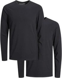 Langarmshirt (Set, 2er-Pack) in Unifarben