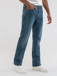Straight-Jeans EYMEN hohe Leibhhe
