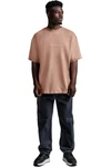 Reichstadt Oversize-Shirt Casual T-shirt 22RS033 Warm Braun (22RS033)