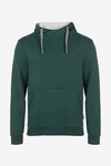 Elkline Kapuzensweatshirt WISECRACK Dunkelgrün/Grün