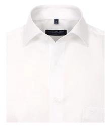 CASAMODA Langarmhemd Comfort Fit Weiß/Creme