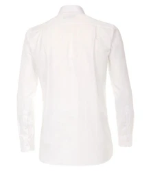CASAMODA Langarmhemd Comfort Fit Weiß/Creme