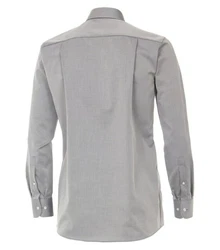CASAMODA Langarmhemd Comfort Fit NOS Businesshemd Grau/Hellgrau/Dunkelgrau