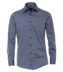 VENTI Businesshemd Dunkelblau/Blau/Grau