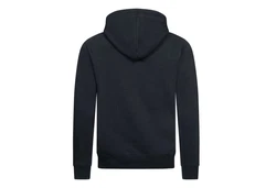 Basisstoff Kapuzenpullover Kapuzenfreund Herren Pullover Hoody Sweatshirt Dunkelblau/Schwarz