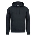 Basisstoff Kapuzenpullover Kapuzenfreund Herren Pullover Hoody Sweatshirt Dunkelblau/Schwarz