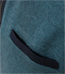CASAMODA Sweat Troyer Langarm mit Reißverschluss 413572800