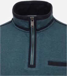 CASAMODA Sweat Troyer Langarm mit Reißverschluss 413572800