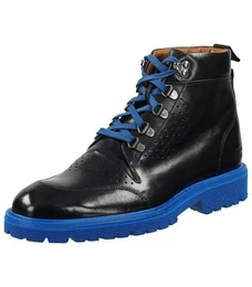 Stiefelette Leder Schnrstiefelette