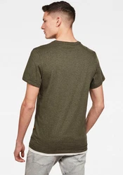 G-STAR T-Shirt Dunkelgrün/Khaki