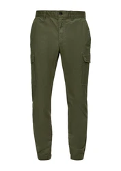 s.Oliver Cargohose Dunkelgrün/Khaki/Grün